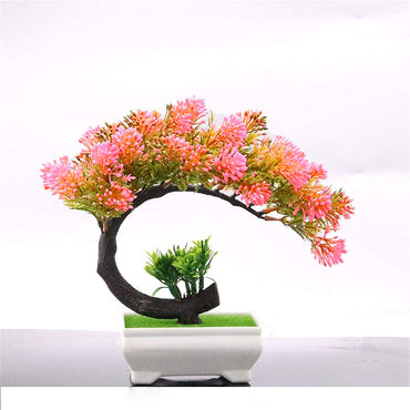 **(NET)**Artificial Plants Bonsai Small Tree Pot Plant Flowers Table Decoration Decor / 22FK176