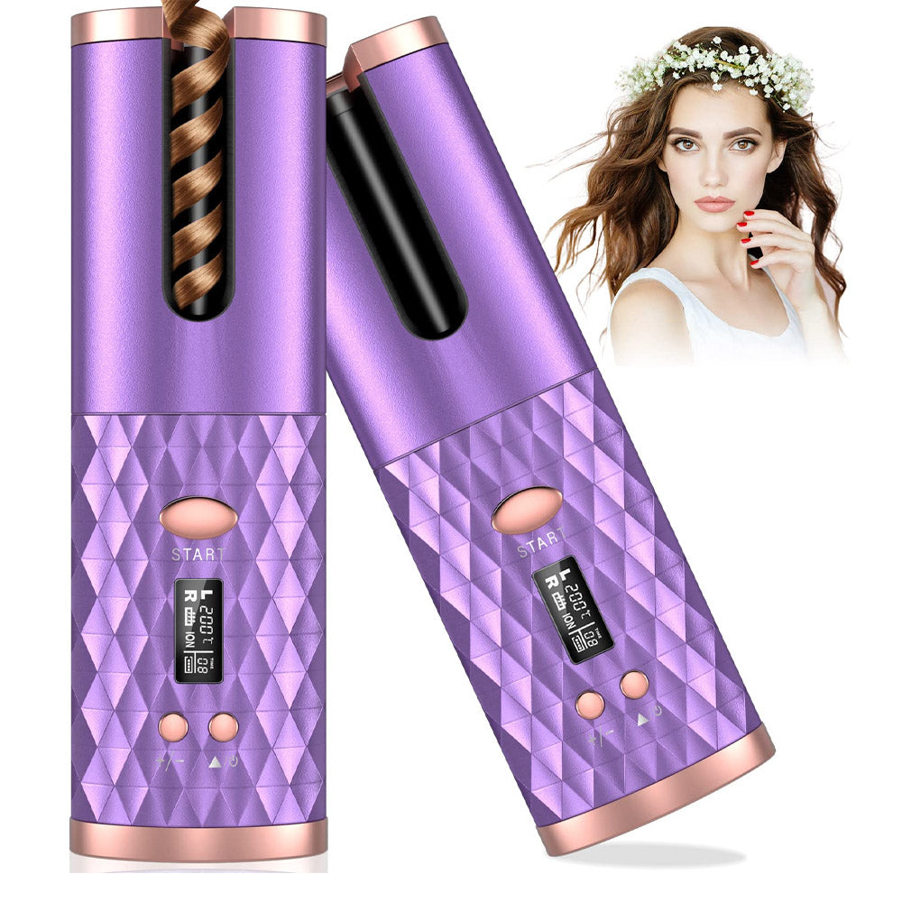 **(NET)**Cordless Automatic Hair Curler iron wireless Curling  for Curls Waves (Net)  / 22FK226