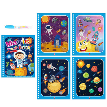Magic Water Drawing Book Painting Drawing Toys Sensory Early Education Toys for Kids / 22FK211/ KL968 / KX-184