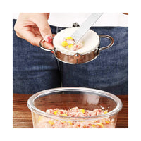 Stainless Steel Dumpling Maker Large  13 x 9 cm