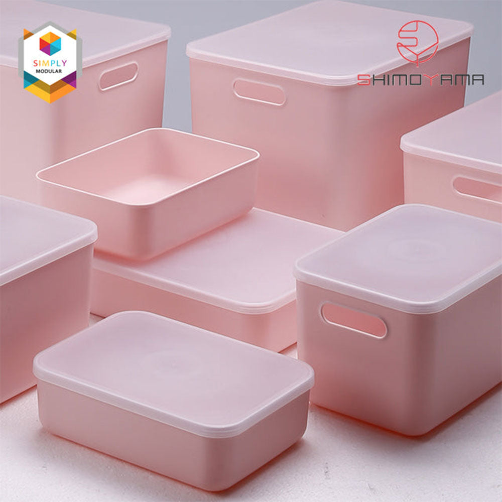 **(NET)**Multipurpose Plastic Storage Box Organizer with cover / 22FK168