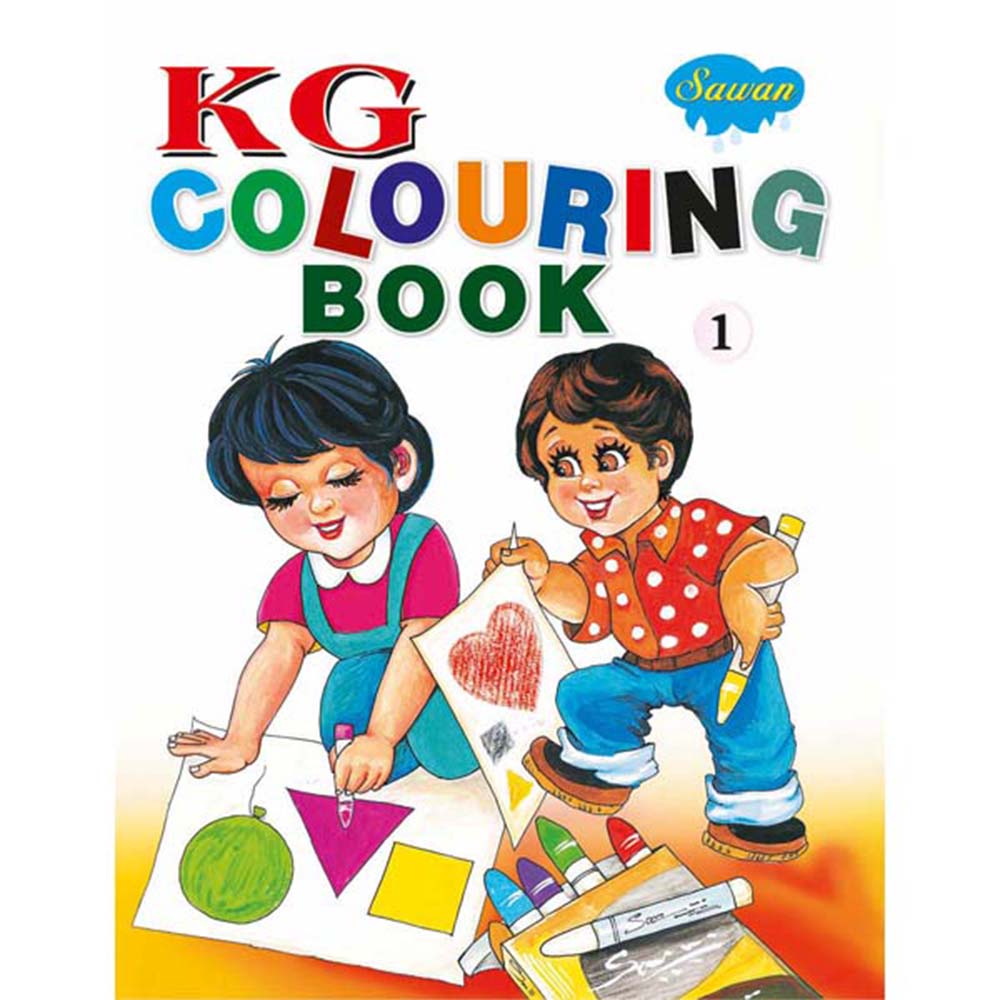 Sawan KG Coloring Books-1