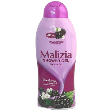 Malizia Shower Gel Blackberry & Musk 700ml
