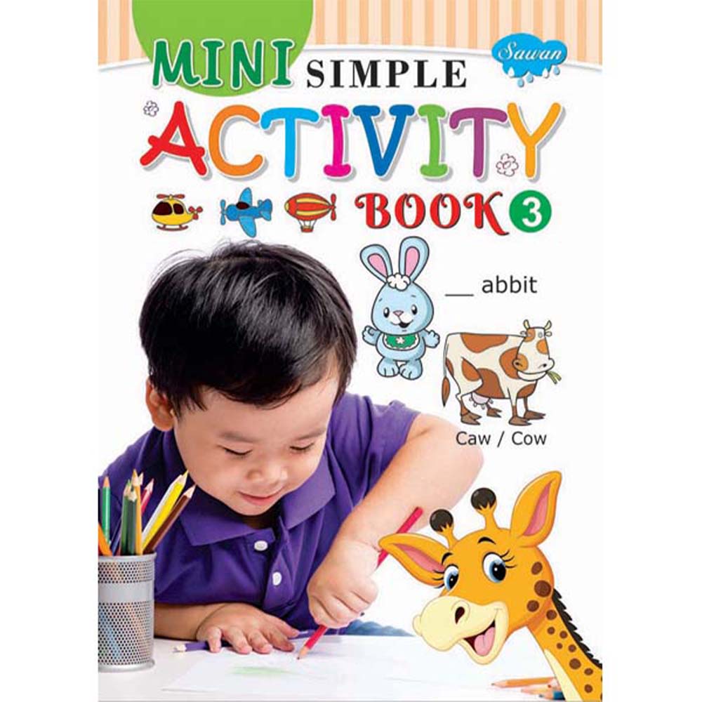 Sawan Mini Simple Activity Book - 3