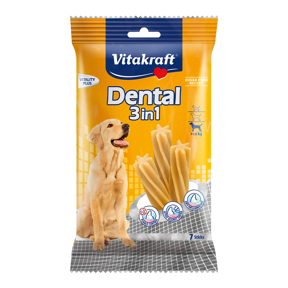 Vitakraft Dental 3 in1 Stick Medium 7 pcs 180g
