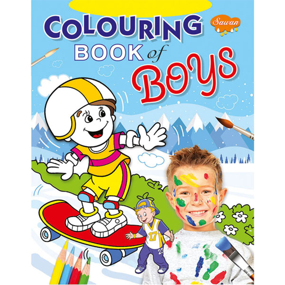 Sawan Coloring Book of Boys