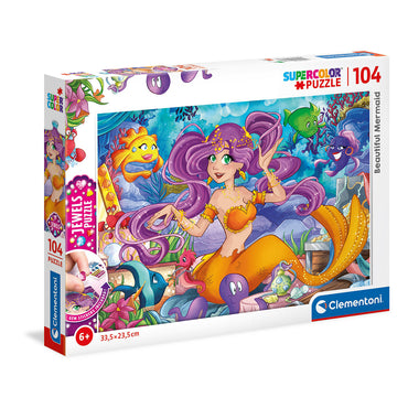 CLEMENTONI Beautiful Mermaid Jewels Puzzle