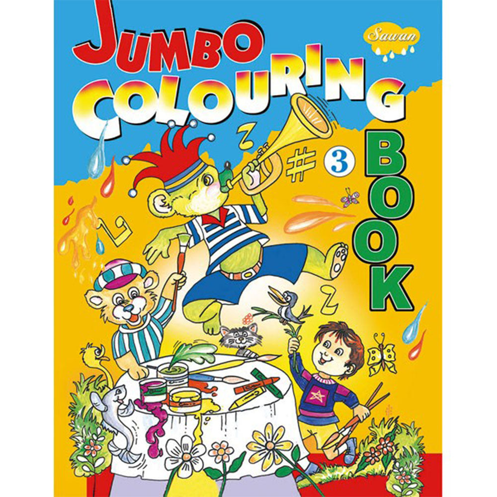 Sawan Jumbo Colouring Book 3