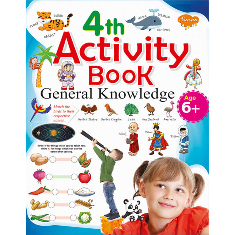 Sawan 4th Activity Book General Knowledge