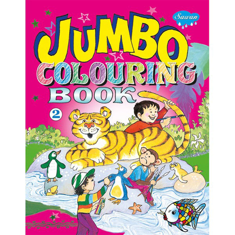 Sawan Jumbo Colouring Book 2