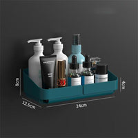 **(NET)**Self Adhesive Bathroom Shelf Wall Medium / 22FK214