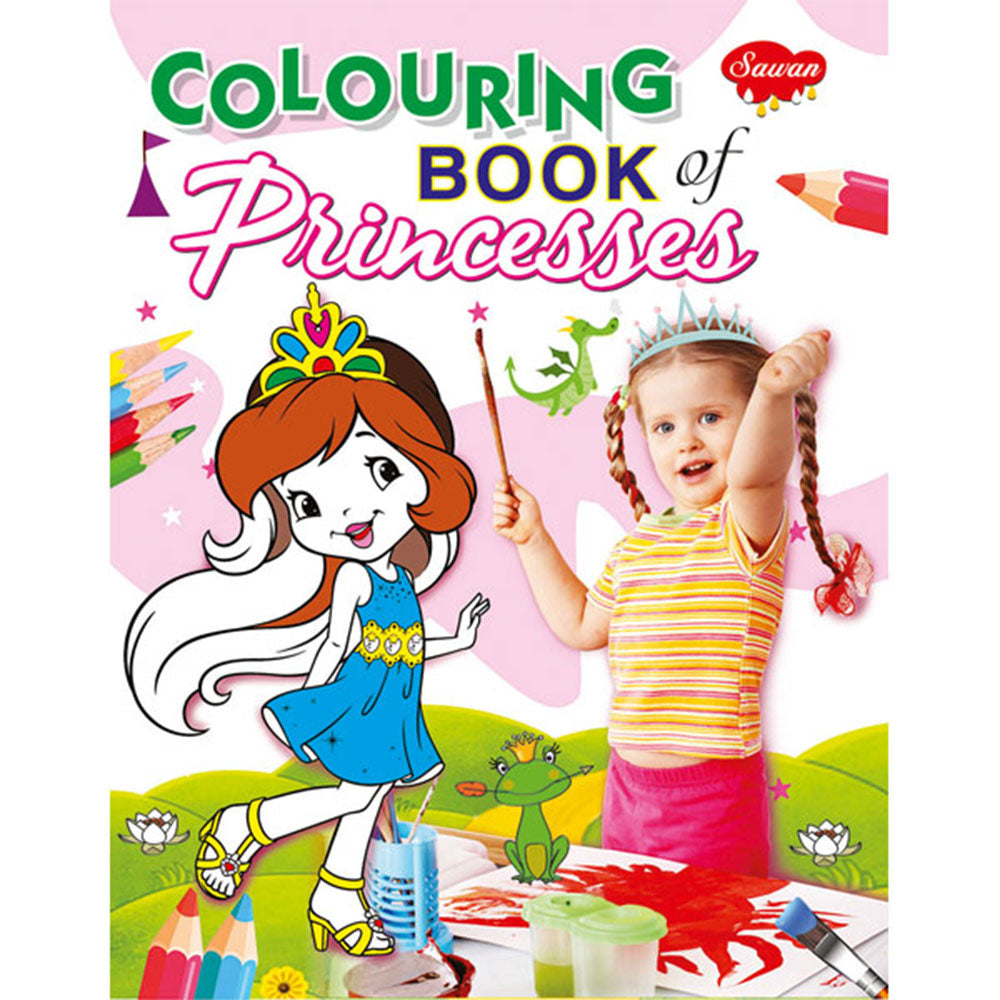 Sawan Coloring Book Of Princesses