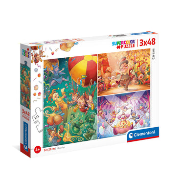 Clementoni The Circus 3x48 pcs Puzzle