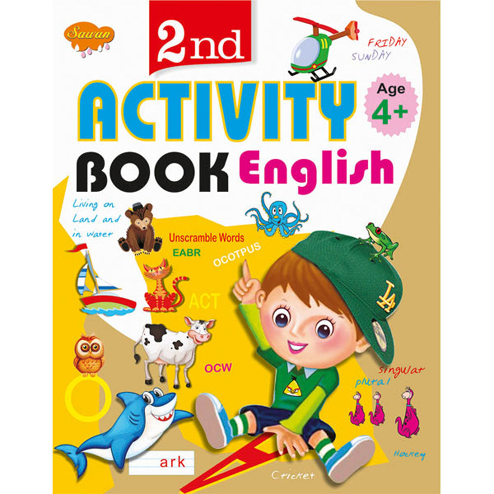 Sawan 2nd Activity Book English