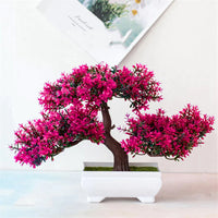 **(NET)**Artificial Plants Bonsai Small Tree Pot Plant Flowers Table Decoration Decor / 22FK174