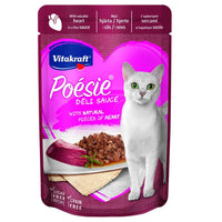 Vitakraft Poesie Deli Sauce Hearts 85g