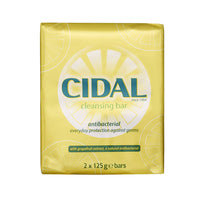 Cidal Natural Antibacterial Soap 2 x 125g