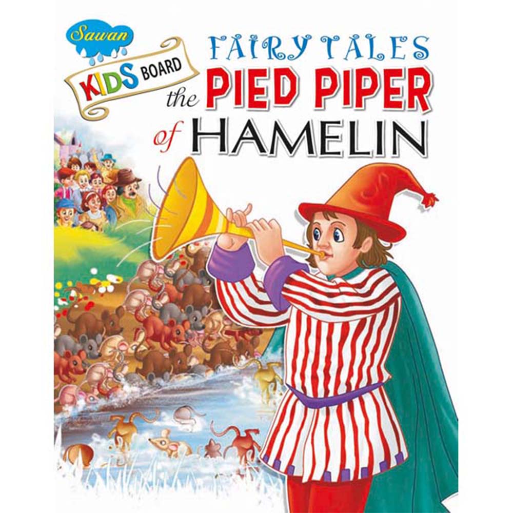 Sawan  Kids Board Fairy Tales The Pied Piper Of Hamelin