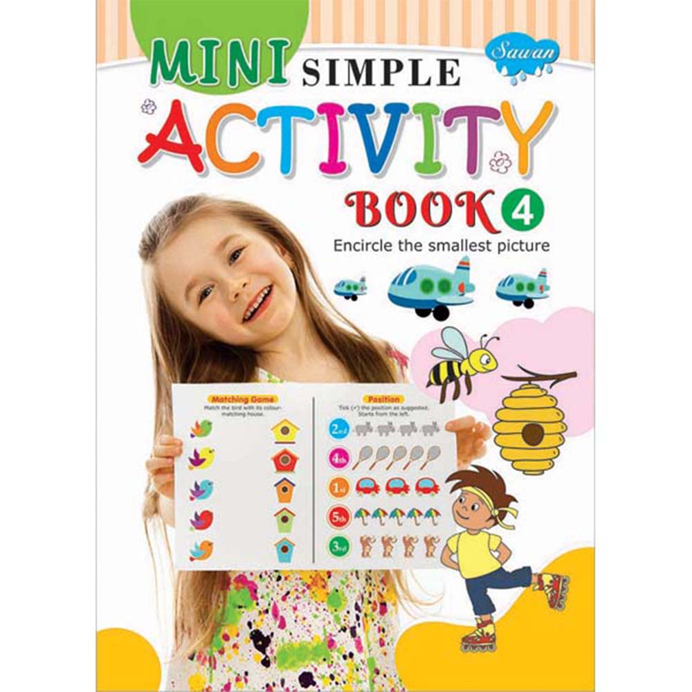 Sawan Mini Simple Activity Book - 4