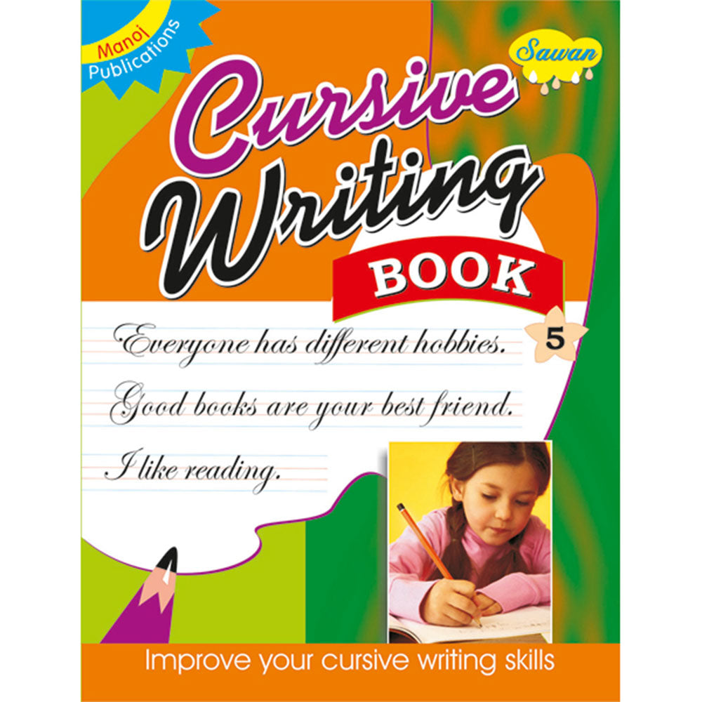 Sawan Cursive Writing Writing Book - 5
