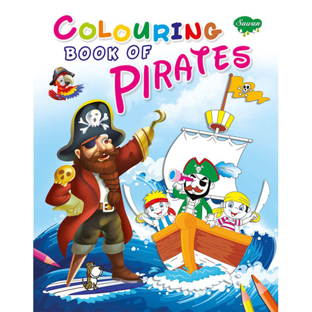 Sawan Colouring Book of Pirates