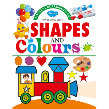 Sawan My First Board-Book Of Shapes & Colours