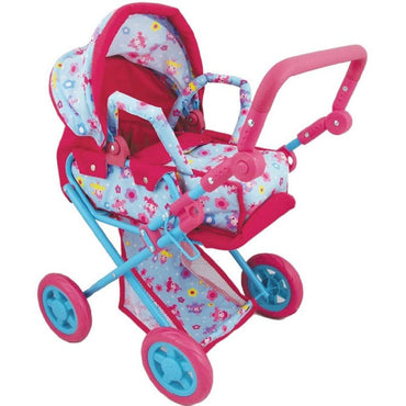 Dolls World Deluxe Pram & Care Bag - Karout Online -Karout Online Shopping In lebanon - Karout Express Delivery 