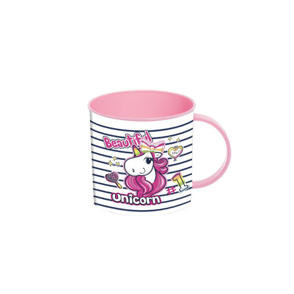 Herevin Plastic Cup Beautiful Unicorn  280ml (Net)