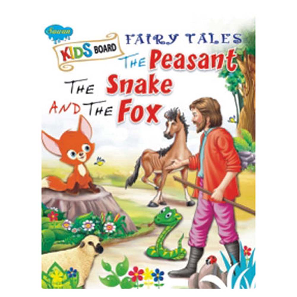 Sawan  Kids Board Fairy Tales Peasant, Snake & Fox
