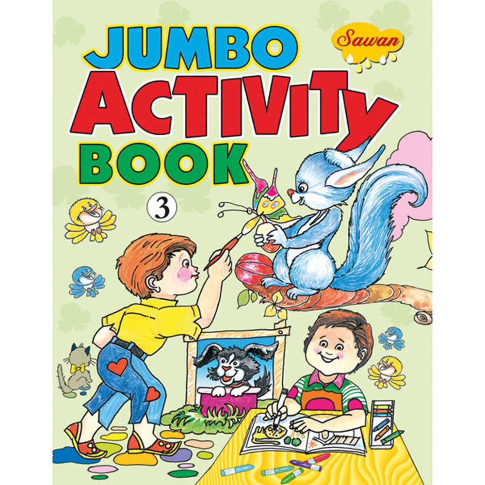 Sawan Jumbo Activity Book 3