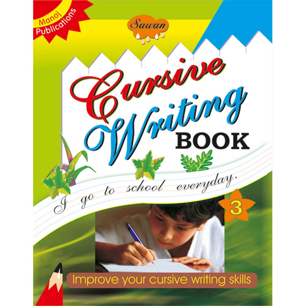 Sawan Cursive Writing Writing Book - 3