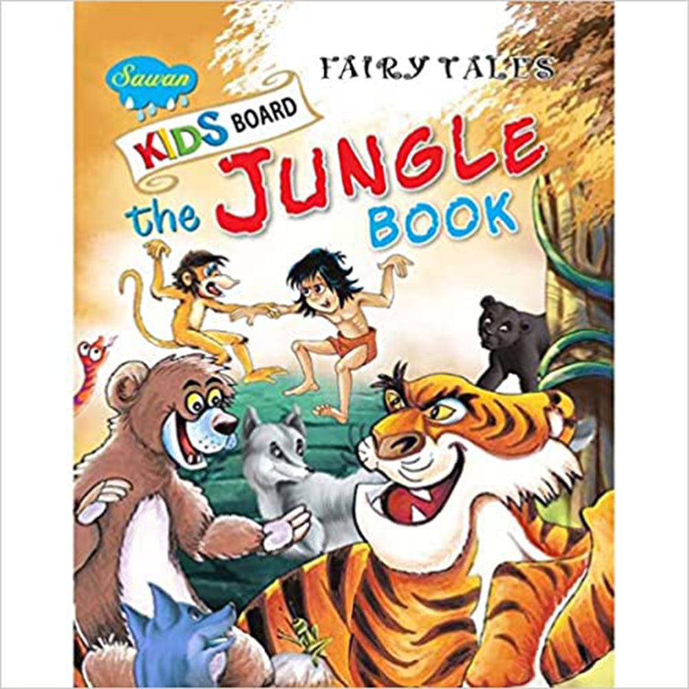 Sawan Fairy Kids Board Fairy Tales the Jungle Book