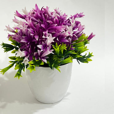 **(NET)**Artificial Plants Bonsai Small Tree Pot Plant Flowers Table Decoration Decor / 22FK175