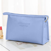 **(NET)**Women Cosmetic Bag PU Leather Waterproof Make Up Bag Beauty Case / 22FK197