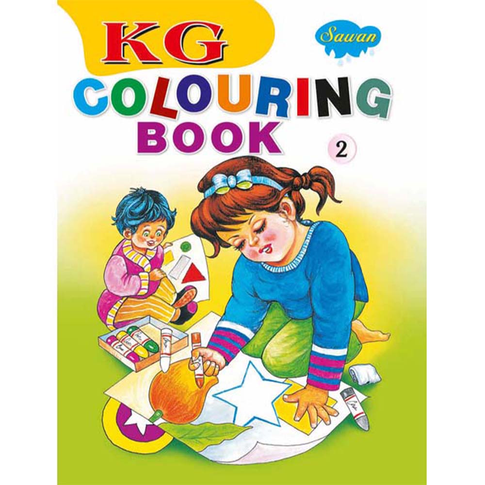 Sawan KG Coloring Books - 2