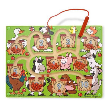 MELISSA & DOUG  MAGNETIC NUMBER MAZE - Karout Online -Karout Online Shopping In lebanon - Karout Express Delivery 