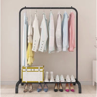 (Net) Single Pole Hanger Strong Steel Structure Laundry Rack Cloth Organizer Hanger / 5088 / 2112345678917