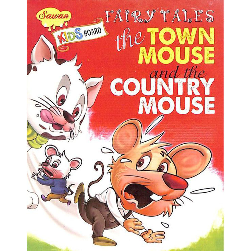 Sawan  Kids Board Fairy Tales The Town Mouse & The Country Mouse