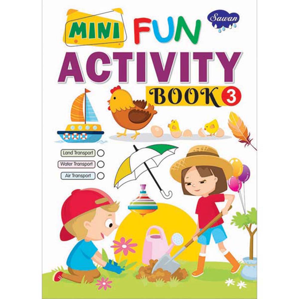 Sawan Mini Fun Activity Book 3