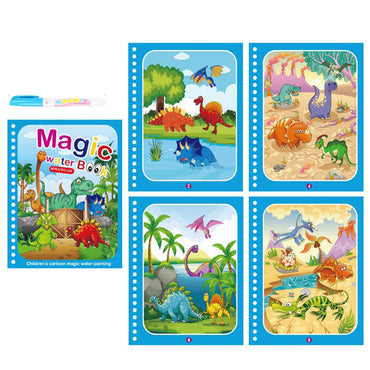 (NET)  Magic Water Drawing Book Painting Drawing Toys Sensory Early Education Toys for Kids / 22FK211