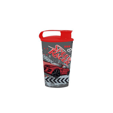 Herevin Plastic Tumbler Speed Racer Red 330ml