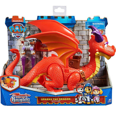 Paw Patrol Rescue Knights Sparks Dragon with Super Wings - Karout Online -Karout Online Shopping In lebanon - Karout Express Delivery 