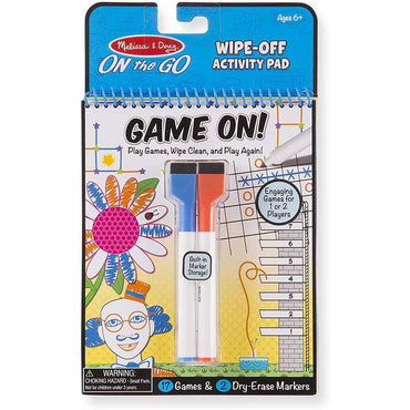 Melissa & Doug Wipe Off Activity Pad Reusable - Karout Online -Karout Online Shopping In lebanon - Karout Express Delivery 