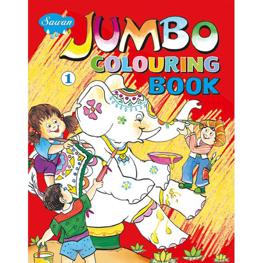 Sawan Jumbo Colouring Book 1