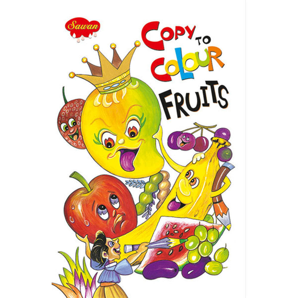 Sawan Copy To Colour Fruits