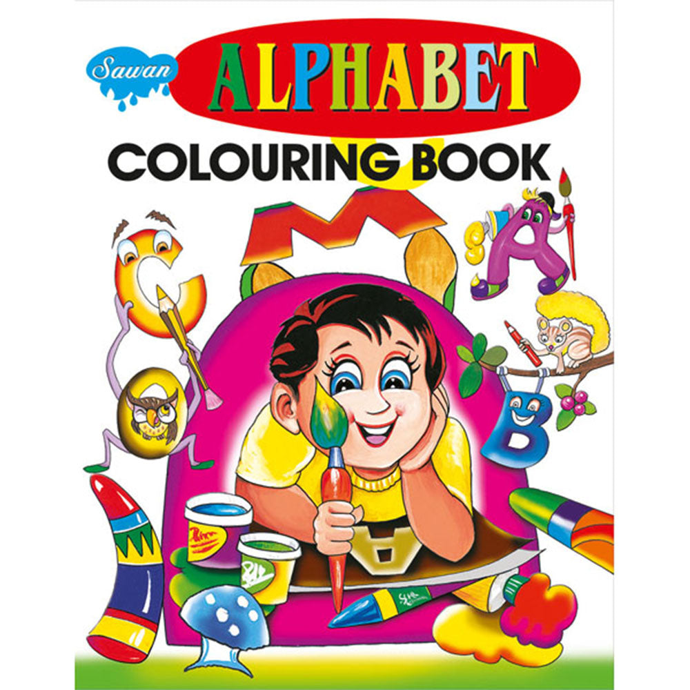 Sawan Alphabet Coloring Book
