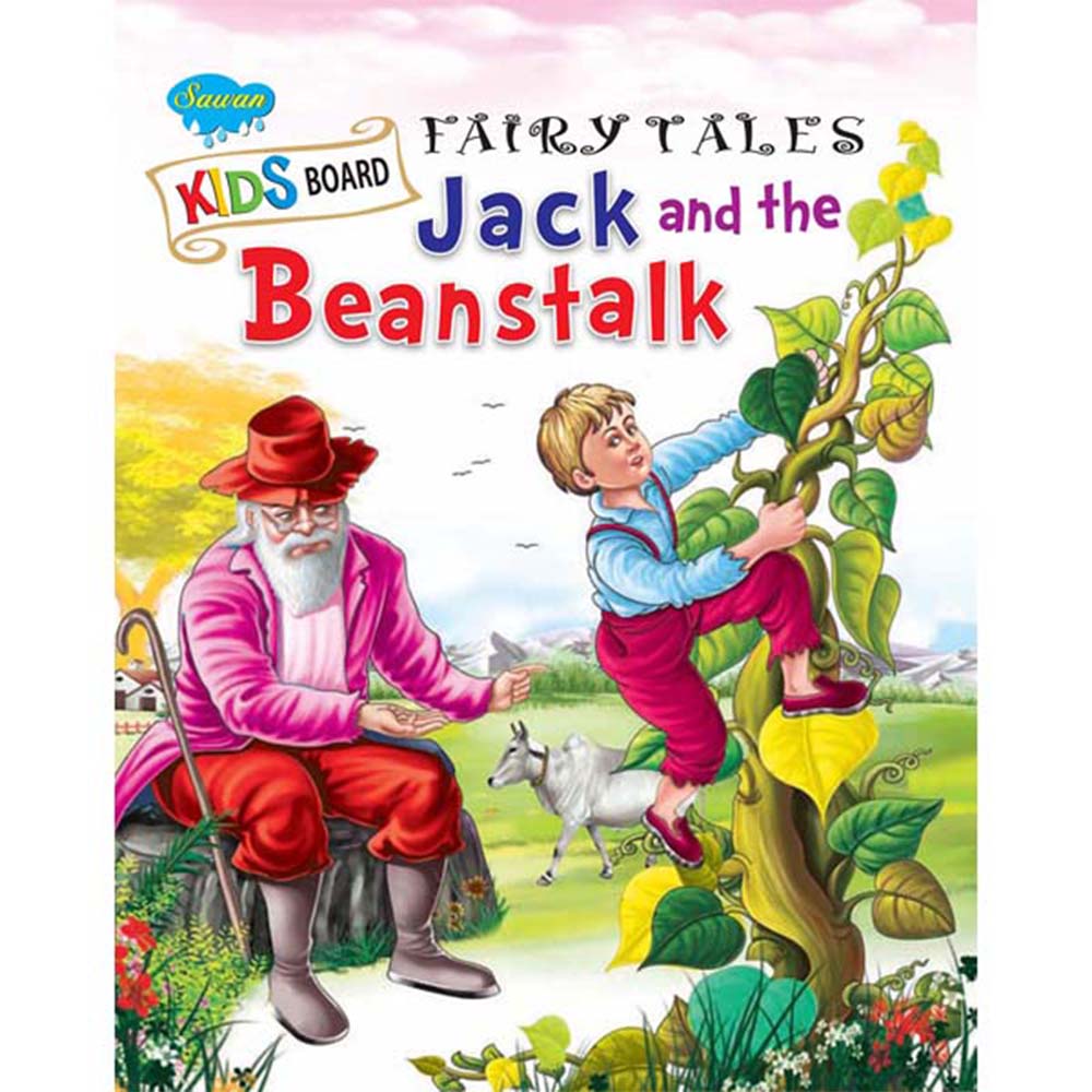 Sawan  Kids Board Fairy Tales Jack and The Beanstalk