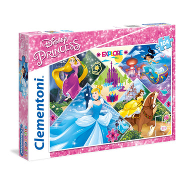 Clementoni  Super Color Puzzle Disney Princess