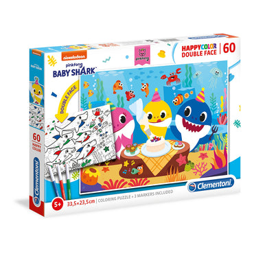 Clementoni Baby Shark 3   60 pcs Puzzle