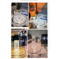 **(Net)**LED Crystal USB Charging Lamp / 22FK222 / KC23-80 / KC23-87